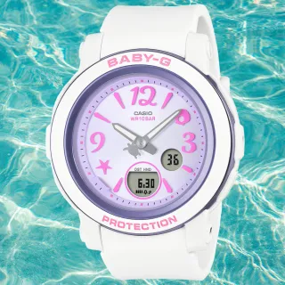 【CASIO 卡西歐】BABY-G 熱帶海洋 雙顯腕錶 618 年中慶 禮物(BGA-290US-6A)