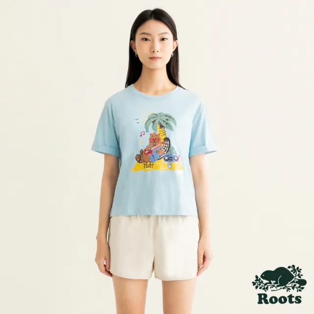 【Roots】女款-精選Roots 經典海狸logo短袖T恤(多款可選)