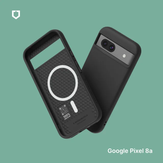 【RHINOSHIELD 犀牛盾】Google Pixel 8a SolidSuit MagSafe兼容 磁吸手機保護殼(經典防摔背蓋殼)