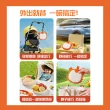 【便攜餐盒】可愛螃蟹嬰幼兒輔食碗-附餐具剪刀組(外出旅遊 自由組合 可微波 兒童 嬰兒碗 環保餐具 寶寶碗)