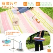 【OUTSY】Eco-reborn環保再生台灣製花色輕量野餐墊(多色可選)