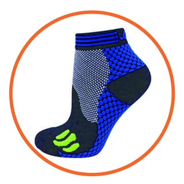 【JIANI SPORT】JS15重壓型超馬慢跑短襪/MST檢驗款(登山/慢跑/超馬/自行車/三鐵/球類運動)