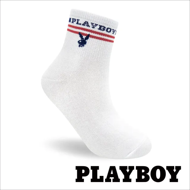 【PLAYBOY】8雙組美國風男短襪(男襪/短襪/學生襪)