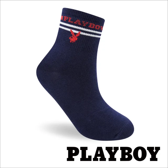 【PLAYBOY】8雙組美國風男短襪(男襪/短襪/學生襪)