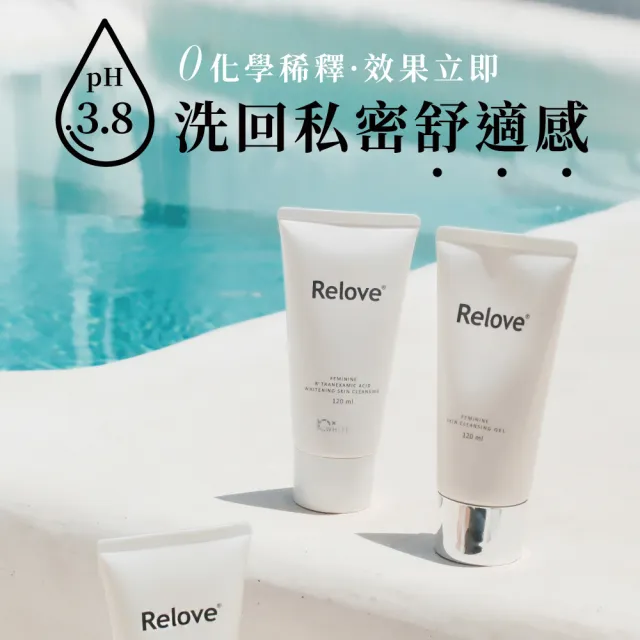 【Relove】盒損品-柯夢波丹限量版私密潔淨凝露120mlX2(贈涼感私密濕巾2包)