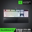 【Razer 雷蛇】買一送一★Enki人體工學設計電競椅(黑綠/黑)+BlackWidow V3 黑寡婦蜘幻彩版英文鍵盤