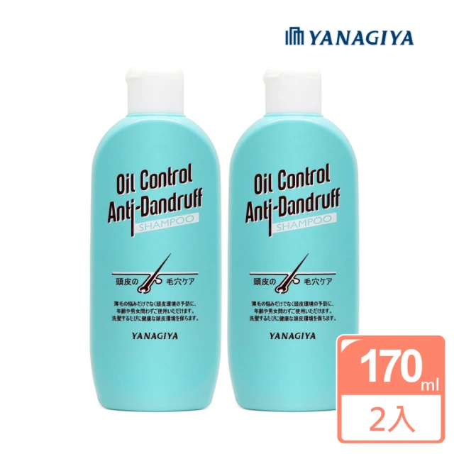 YANAGIYA 日本柳屋 毛穴淨化洗髮精 170ml(超值2入組合)