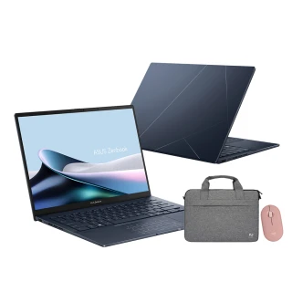 【ASUS】筆電包/滑鼠組★14吋Ultra7輕薄AI筆電(ZenBook UX3405MA/Ultra7-155H/32G/1TB SSD/W11/EVO/OLED)