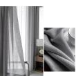 【PLUSIEURS】日式無印棉紗窗紗窗簾(單件寬130x高180公分)