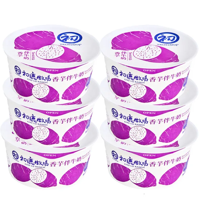 【阿奇儂】X初鹿牧場冰淇淋6杯/袋x6袋