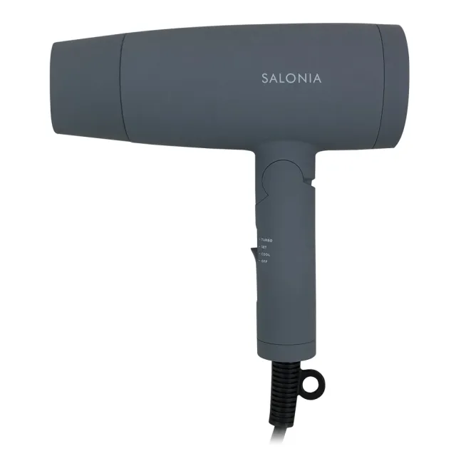 【Salonia】負離子美髮造型套組（吹風機+直捲兩用造型夾）(多色可選/一年保固)