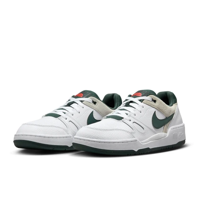 NIKE 耐吉NIKE 耐吉 休閒鞋 男鞋 運動鞋 FULL FORCE LO COB 白綠 HF1739-100