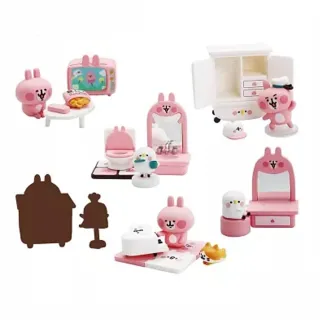 【台隆手創館】卡娜赫拉的小動物-P助與粉紅兔兔的夢幻家具2(一中盒6入)
