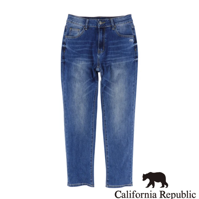 【California Republic】CALIFORNIA灰藍色牛仔褲(男版)