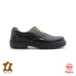 Toping 專業安全鞋｜輕量化玻纖鋼頭安全鞋 /P050黑/尺寸7-11 高抓地力/全牛皮