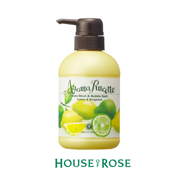 House of Rose 香氛絕配泡泡沐浴露 檸檬 佛手柑 350ml