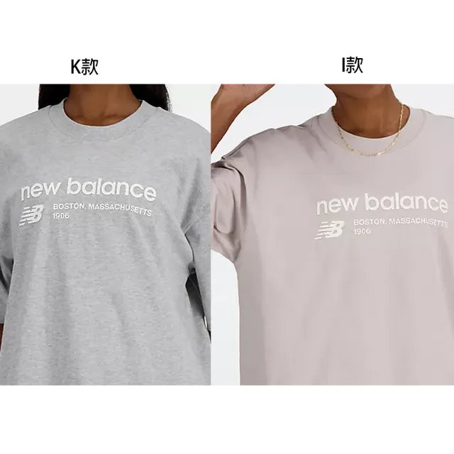 【NEW BALANCE】NB 短袖上衣 LOGO T恤 圖案T 男款 女款 藍 黑 白 粉紅色 多款選(WT41519WT-F&WT33534AG-F)