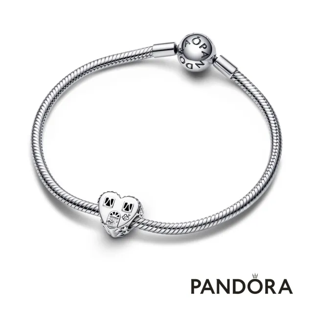 【Pandora 官方直營】心形幸福之家串飾-絕版品