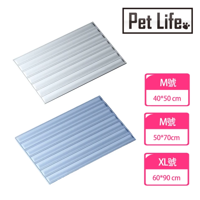 Pet Life 清涼一夏 冰感凝膠 犬貓寵物耐抓咬降溫涼墊 M