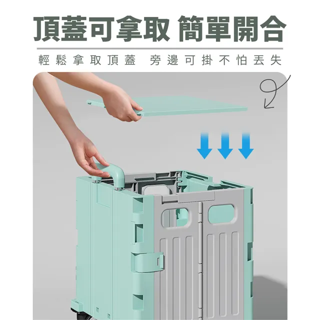 【亨睿兄弟HENRAY】四輪萬向露營推車