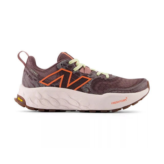 NEW BALANCE Hierro V8 NB 女鞋 酒紅色 休閒 黃金大底 越野 跑鞋 慢跑鞋 WTHIERP8