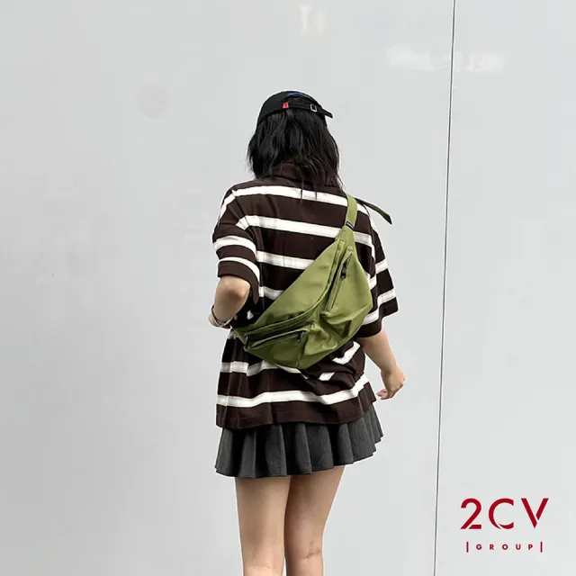 【2CV】現貨 新品 防潑水大容量尼龍腰包VC029