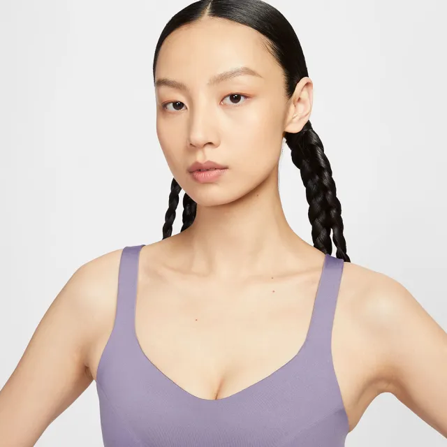 【NIKE 耐吉】運動內衣 女款 高度支撐 AS W NK DF INDY HGH SPT BRA 紫 FD1069-509