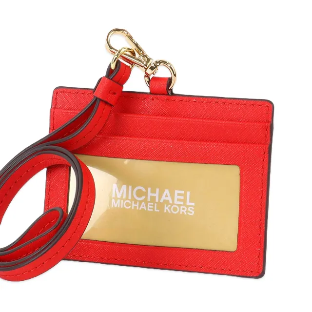 【Michael Kors】MK 防刮皮革掛繩證件夾票卡夾套(多款多色可選)