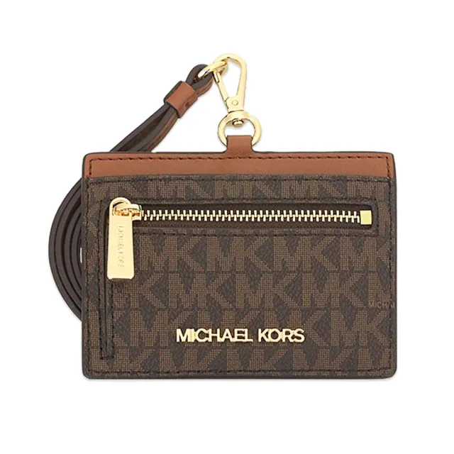 【Michael Kors】MK 防刮皮革掛繩證件夾票卡夾套(多款多色可選)