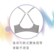 【Swear 思薇爾】時尚律動系列B-E罩軟鋼圈運動女內衣(衛星灰)