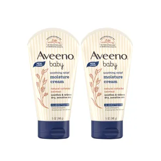 【Aveeno 艾惟諾】嬰兒舒緩滋養霜140g 2入組