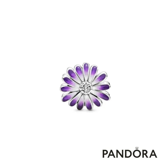 【Pandora官方直營】紫色雛菊串飾-絕版品