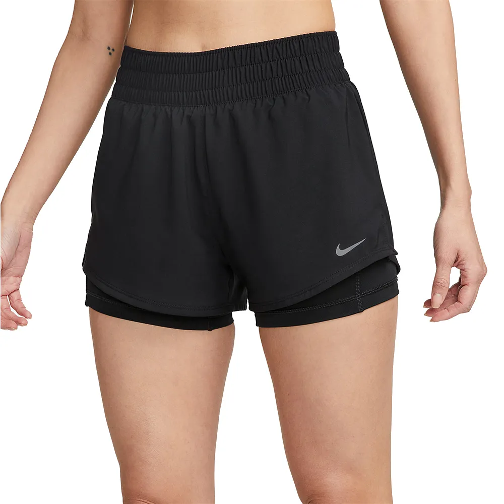 【NIKE 耐吉】AS W NK ONE DF MR 3IN 2N1 SRT EH 運動短褲 女 - DX6013010