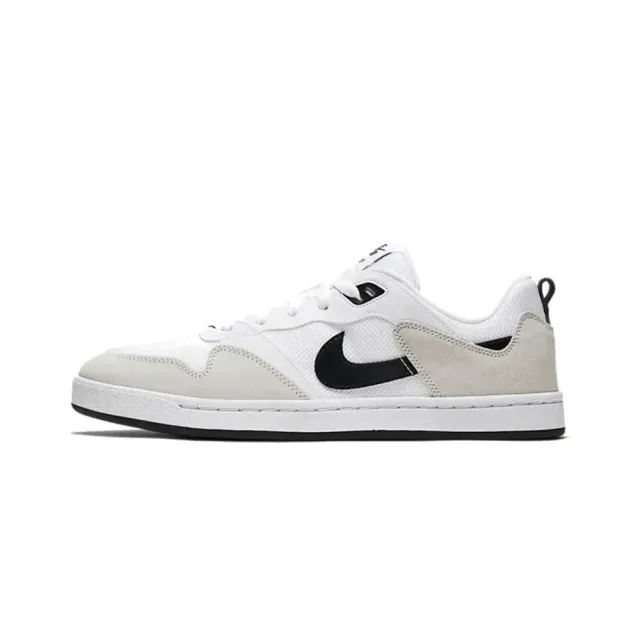 【NIKE 耐吉】Nike SB Alleyoop 滑板鞋 白黑灰 CJ0882-100(男鞋 滑板鞋 運動鞋 休閒鞋)