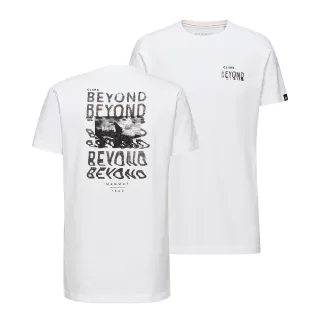 【Mammut 長毛象】Massone T-Shirt AF Men Dreaming 有機棉機能短袖T恤 男款 白色 #1017-06110