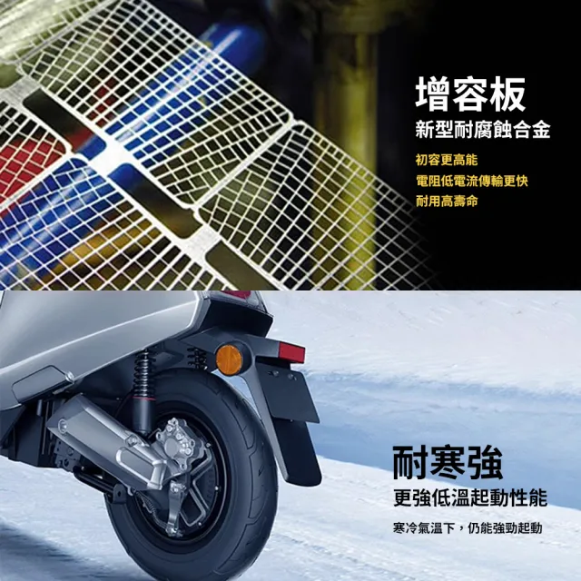 【BOSCH 博世】RBTX7A-N 膠體AGM機車電池(適用YTX7A-BS、GTX7A-BS、MG7A-BS-C)