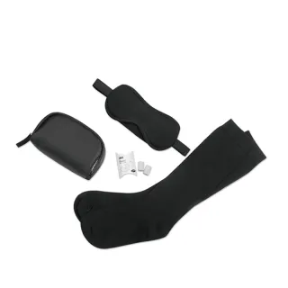 【astelar idea】Lifetrons 三合一旅行組(眼罩+耳塞+減壓襪)