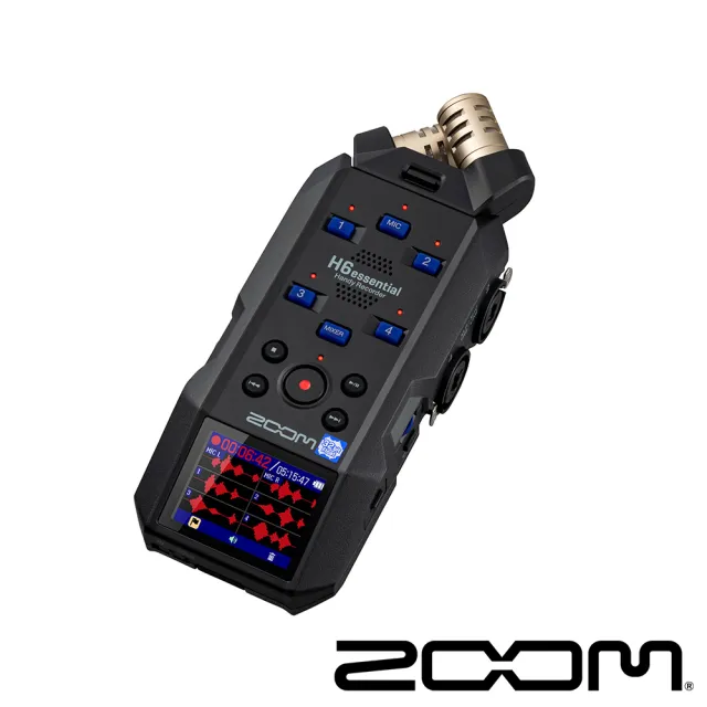 【ZOOM】H6 essential 手持錄音機 32位元浮點錄音(公司貨)