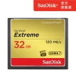 【SanDisk】Extreme CompactFlash 記憶卡32GB(公司貨)