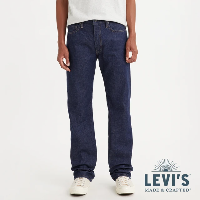 【LEVIS 官方旗艦】LMC MOJ 日本布 男款 505™ 男款中腰直筒丹寧牛仔褲 熱賣單品 A4359-0000