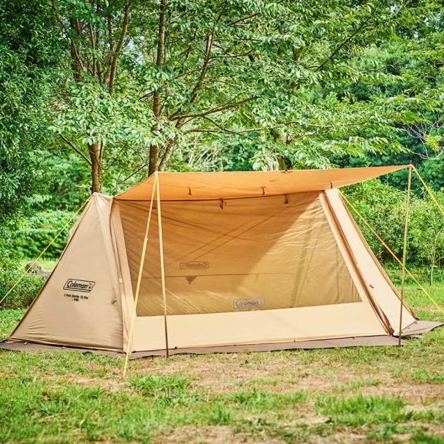 【Coleman】雙峰遮陽帳TX DUO / CM-91010(露營帳篷 基地帳 客廳帳 遮陽帳)