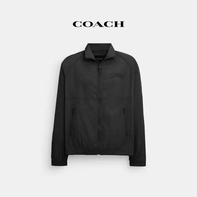 【COACH蔻馳官方直營】戶外夾克-黑色(CR483)