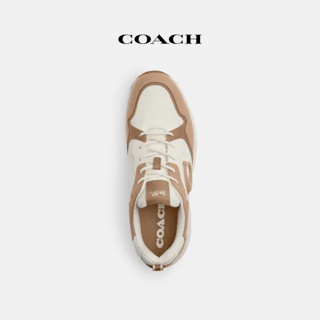 【COACH蔻馳官方直營】STRIDER運動鞋-灰褐色(CU288)