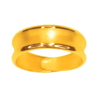 【元大珠寶】買一送一黃金戒指9999氣勢威風男戒(2.19錢正負5厘)