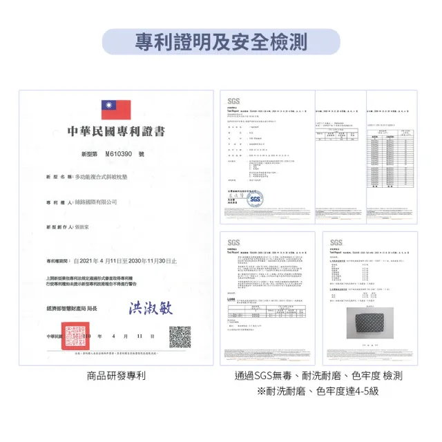 【日本旭川】AIRFit氧活力5in1輔助靠墊-涼感星空款(人體工學 支撐透氣 抬腿枕 術後靠墊 三角靠枕)