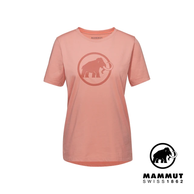 Mammut 長毛象Mammut 長毛象 Mammut Core T-Shirt Women Classic 機能短袖T恤 女款 石英粉 #1017-04071