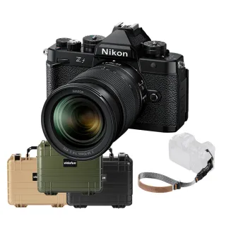 【Nikon 尼康】Z F + 24-70mm + 第二顆原廠電池EN-EL15C+128G高速記憶卡 ZF(公司貨-防護套組)