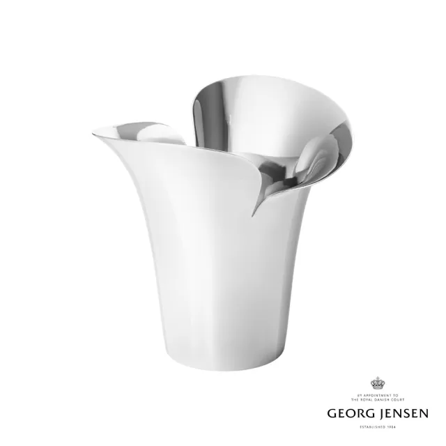 【Georg Jensen 官方旗艦店】BLOOM BOTANICA不鏽鋼花器(盆栽 花瓶 190mm)