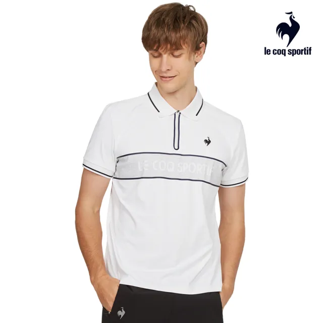 【LE COQ SPORTIF 公雞】運動TRAINING短袖POLO衫 男款-3色-LWT21641