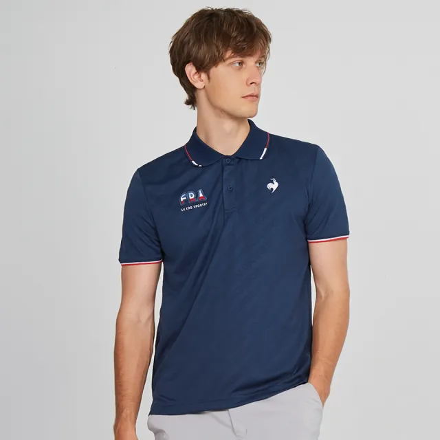 【LE COQ SPORTIF 公雞】休閒經典短袖POLO衫 男女款-4色-LWT21642_LWT22642